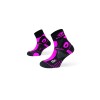 STX+ Evo BV Sport ankelstrumpor - svart/rosa