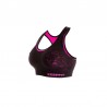 Sutiã BV Sport Double Keepfit - preto/cinza
