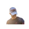 Casquette Running Trucker BV Sport - blanc/rouge