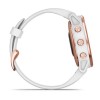 Fenix 6S Pro - Rose Gold blanche - bracelet blanc