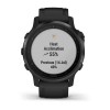 Fenix 6S Pro - Black noire - bracelet noir