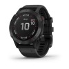 Fenix 6 Pro - Gray noire - bracelet noir