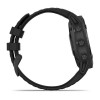 Fenix 6 Pro - Gray noire - bracelet noir