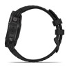 Fenix 6 Pro - Gray noire - bracelet noir