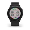 Fenix 6X Pro - Gray noire - bracelet noir