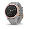 Fenix u200bu200bu200bu200b6S - Sapphire - Rose Gold Harmaa - harmaa hihna
