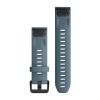 Järvensininen Silikonihihna mustalla suljella - QuickFit 20 - Fenix u200bu200bu200bu200b6S - 010-12870-00