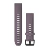 Violetti silikoniranneke mustalla sulkimella - QuickFit 20 - Fenix u200bu200bu200bu200b6S - 010-12871-00