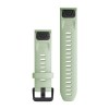 Mintunvihreä silikoniranneke mustalla soljella - QuickFit 20 - Fenix u200bu200bu200bu200b6S - 010-12872-00