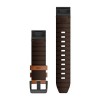 Ruskea nahkaranneke mustalla soljella - QuickFit 22 - Fenix u200bu200bu200bu200b6 - 010-12863-05