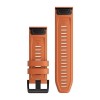 Kirkkaan oranssi silikoniranneke mustalla soljella - QuickFit 26 - Fenix u200bu200bu200bu200b6X - 010-12864-01