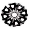 Arandelas giratorias TSL - 85 mm - Negro/Alu