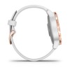 Vivoactive 4s - Rose Gold avec bracelet silicone blanc