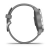 Vivoactive 4s - Gris poudré avec boîtier argent