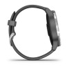 Vivoactive 4 - Silver avec bracelet silicone Grey