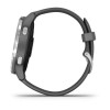 Vivoactive 4 - Silver avec bracelet silicone Grey