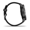 Vivoactive 4 - Gunmetal avec bracelet silicone Noir 