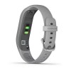 Vivosmart 4 Ranneke - hopea harmaalla rannekkeella