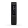Suuri Vivosmart 4 -ranneke - harmaa mustalla rannekkeella