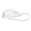 Pièces détachées lampes Petzl - Bandeau de rechange Tikka R+ / Tikka RXP / Reactik / Reactik+