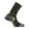Chaussettes Chemin de Compostelle Thyo - anthracite/vert