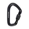 HotForge Screwgate Black Diamond Carabiner