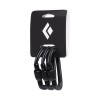 Pack 3 mousquetons HotForge Screwgate Black Diamond - black