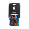 Pacáiste de 6 charbóirí Black Diamond LiteWire