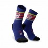 Aktiv Hight Socks Kinetik trailstrumpor - Platinium/Navy