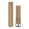 Bracelet Daim brun clair, boucle gray - F245