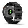Fenix u200bu200bu200bu200b6 Solar erlojua - Zilarrezko uhal beltzarekin