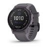 Montre Fenix 6S Pro Solar Garmin - Améthyste avec bracelet schiste