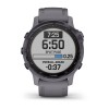 Montre Fenix 6S Pro Solar Garmin - Améthyste avec bracelet schiste