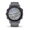 Montre Fenix 6S Pro Solar Garmin - Améthyste avec bracelet schiste