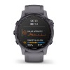 Montre Fenix 6S Pro Solar Garmin - Améthyste avec bracelet schiste