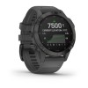 Montre Fenix 6 Pro Solar Garmin - Black avec bracelet ardoise