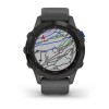 Montre Fenix 6 Pro Solar Garmin - Black avec bracelet ardoise
