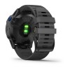 Montre Fenix 6 Pro Solar Garmin - Black avec bracelet ardoise