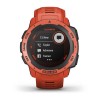 Garmin Instinct Eguzki Erlojua - Flame Red