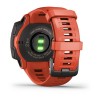 Garmin Instinct Eguzki Erlojua - Flame Red