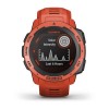 Garmin Instinct Eguzki Erlojua - Flame Red