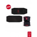 Lenz Heat Bandage 1.0 uppvärmd rygg + litiumbatterier pack 1200