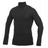 Maillot Zip Turtleneck Lite Woolpower - Svart
