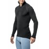 Maillot Zip Turtleneck Lite Woolpower - Svart