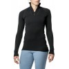 Maillot Zip Turtleneck Lite Woolpower - Svart