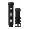 Garmin Fenix u200bu200b6X QuickFit 26 mm kellon ranneke - Taktinen musta nylon