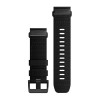 Garmin Fenix u200bu200b6X QuickFit 26 mm kellon ranneke - Taktinen musta nylon