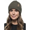 Bonnet Beanie Rib Woolpower - furugrön