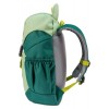 Mála droma leanaí Kikki Deuter - avocado/glas Alpach