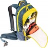 Otroški kolesarski nahrbtnik Deuter Compact 8 JR - Curry zelena/arktično modra